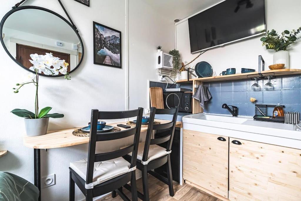 L'Escale Studio Proche De La Gare Reims Exteriör bild